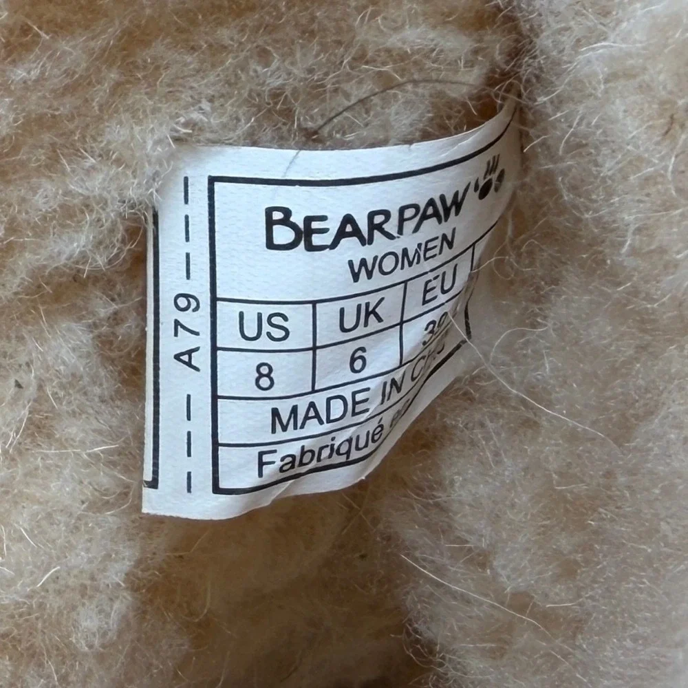 BearPaw Helen Tall Winter‎ Boots Women's 8W Hickory Suede Shearling Pull On Snow